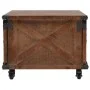 Solid brown fir wood coffee table 91x51x38 cm by vidaXL, Coffee table - Ref: Foro24-246119, Price: 208,01 €, Discount: %