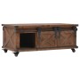 Couchtisch aus massivem braunem Tannenholz, 91 x 51 x 38 cm von vidaXL, Couchtisch - Ref: Foro24-246119, Preis: 222,45 €, Rab...
