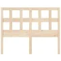 Cabecero de cama madera maciza de pino 140,5x4x100 cm de , Cabeceros y pies de cama - Ref: Foro24-818915, Precio: 62,98 €, De...