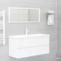 Mueble con lavabo madera de ingeniería blanco de , Tocadores de baño - Ref: Foro24-3071657, Precio: 330,85 €, Descuento: %