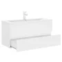Mueble con lavabo madera de ingeniería blanco de , Tocadores de baño - Ref: Foro24-3071657, Precio: 330,85 €, Descuento: %