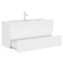 Waschbecken aus weißem Holzwerkstoff von , Badezimmerwaschtische - Ref: Foro24-3071657, Preis: 344,66 €, Rabatt: %
