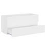 Waschbecken aus weißem Holzwerkstoff von , Badezimmerwaschtische - Ref: Foro24-3071657, Preis: 344,66 €, Rabatt: %