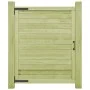 Impregnated pine wood garden fence gate 125x100 cm by vidaXL, garden gates - Ref: Foro24-45334, Price: 79,92 €, Discount: %