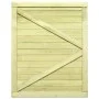 Impregnated pine wood garden fence gate 125x100 cm by vidaXL, garden gates - Ref: Foro24-45334, Price: 79,92 €, Discount: %