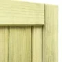Impregnated pine wood garden fence gate 125x100 cm by vidaXL, garden gates - Ref: Foro24-45334, Price: 79,92 €, Discount: %