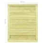 Impregnated pine wood garden fence gate 125x100 cm by vidaXL, garden gates - Ref: Foro24-45334, Price: 79,92 €, Discount: %