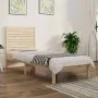 Bettgestell aus Massivholz 75x190 cm von , Betten und Lattenroste - Ref: Foro24-3104568, Preis: 93,91 €, Rabatt: %