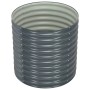 Galvanized steel flowerbed in gray, 80x80x81 cm. by vidaXL, Pots and planters - Ref: Foro24-45525, Price: 120,20 €, Discount: %