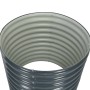 Galvanized steel flowerbed in gray, 80x80x81 cm. by vidaXL, Pots and planters - Ref: Foro24-45525, Price: 120,20 €, Discount: %