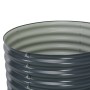 Galvanized steel flowerbed in gray, 80x80x81 cm. by vidaXL, Pots and planters - Ref: Foro24-45525, Price: 120,20 €, Discount: %
