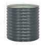 Galvanized steel flowerbed in gray, 80x80x81 cm. by vidaXL, Pots and planters - Ref: Foro24-45525, Price: 120,20 €, Discount: %