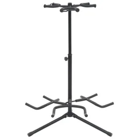 Gitarrenständer aus schwarzem Stahl von vidaXL, Gitarrenständer - Ref: Foro24-70075, Preis: 35,31 €, Rabatt: %