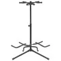 Soporte para guitarra de acero negro de vidaXL, Soportes para guitarra - Ref: Foro24-70075, Precio: 35,22 €, Descuento: %