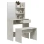 Concrete gray vanity set 74.5x40x141 cm by , Bedroom Dressers - Ref: Foro24-3114142, Price: 92,14 €, Discount: %