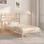 Bettrahmen aus Massivholz 75x190 cm von , Betten und Lattenroste - Ref: Foro24-3105910, Preis: 85,39 €, Rabatt: %