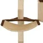 Wall cat scratching post sisal posts 194 cm beige and brown by vidaXL, Cat furniture - Ref: Foro24-170589, Price: 95,65 €, Di...