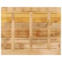 Tablero de mesa rectangular madera mango rugosa 100x80x3,8 cm en Tableros para mesas | Comprar online en Foro24