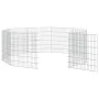 Animal enclosure with 10 galvanized iron panels measuring 54x60 cm each. by , Cages and habitats for small animals - Ref: For...