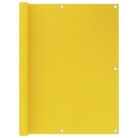 Toldo para balcón HDPE amarillo 120x300 cm en Sombrillas | Comprar online en Foro24