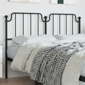Kopfteil aus schwarzem Metall, 150 cm von , Kopf- und Fußteile - Ref: Foro24-373921, Preis: 32,85 €, Rabatt: %