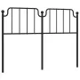 Cabecero de metal negro 150 cm de , Cabeceros y pies de cama - Ref: Foro24-373921, Precio: 32,85 €, Descuento: %