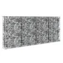 Gabionenwand mit verzinkten Stahlabdeckungen 200x20x85 cm von vidaXL, Zaunpaneele - Ref: Foro24-143580, Preis: 89,83 €, Rabat...