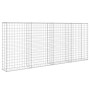 Muro de gaviones con cubiertas acero galvanizado 200x20x85 cm de vidaXL, Paneles de vallas - Ref: Foro24-143580, Precio: 81,1...