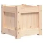 Jardineras de exterior 2 unidades madera maciza de pino de , Maceteros y jardineras - Ref: Foro24-837395, Precio: 43,38 €, De...