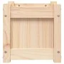 Jardineras de exterior 2 unidades madera maciza de pino de , Maceteros y jardineras - Ref: Foro24-837395, Precio: 43,38 €, De...