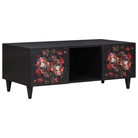 Mesa de Café Multicolor 100 x 54 x 40 cm Madera de mango maciza en Mesas de centro | Comprar online en Foro24