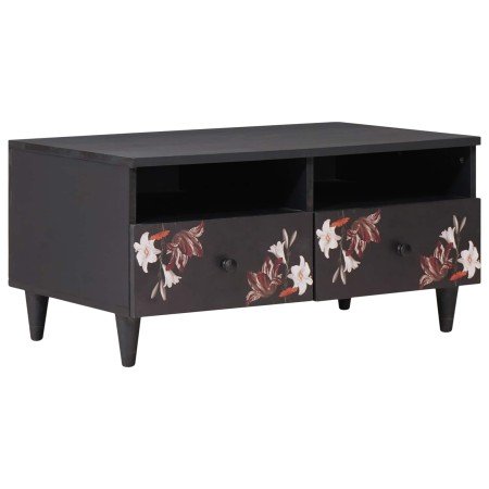 Mesa de Café Multicolor 80 x 54 x 40 cm Madera de mango maciza en Mesas de centro | Comprar online en Foro24