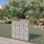 Gabionenwand mit verzinkten Stahlabdeckungen 80x20x100 cm von vidaXL, Zaunpaneele - Ref: Foro24-143577, Preis: 46,68 €, Rabat...