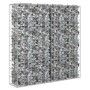 Gabionenwand mit verzinkten Stahlabdeckungen 80x20x100 cm von vidaXL, Zaunpaneele - Ref: Foro24-143577, Preis: 46,68 €, Rabat...