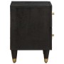 Armario de Noche con cajón 2 pcs Negro 40 x 33 x 46 cm en Mesitas de noche | Comprar online en Foro24