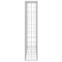 Gabionenwand mit verzinkten Stahlabdeckungen 80x20x100 cm von vidaXL, Zaunpaneele - Ref: Foro24-143577, Preis: 46,68 €, Rabat...