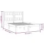 Solid pine wood bed frame 180x200 cm by , Beds and slatted bases - Ref: Foro24-3103948, Price: 147,26 €, Discount: %