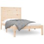 Solid wood bed frame 100x200 cm by , Beds and slatted bases - Ref: Foro24-3104598, Price: 112,23 €, Discount: %