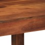 Mesa alta de madera maciza de acacia 60x60x107 cm en Mesas de cocina y de comedor | Comprar online en Foro24