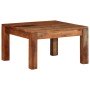 Mesa de centro madera maciza de acacia 60x60x35 cm en Mesas de centro | Comprar online en Foro24