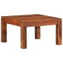 Mesa de centro madera maciza de acacia 60x60x35 cm en Mesas de centro | Comprar online en Foro24