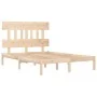 Bettgestell aus Massivholz 140x200 cm von , Betten und Lattenroste - Ref: Foro24-3104738, Preis: 108,66 €, Rabatt: %