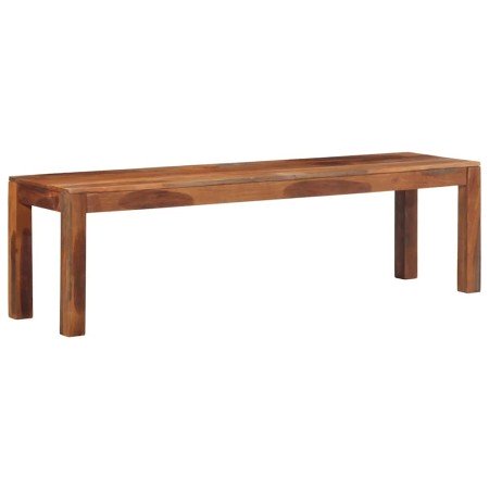 Banco de madera maciza acacia 160 cm en Bancos para recibidores y almacenamiento | Comprar online en Foro24