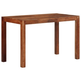 Mesa de comedor madera maciza 120x60x76 cm acacia en Mesas de cocina y de comedor | Comprar online en Foro24