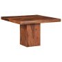 Mesa de comedor madera maciza de acacia 120x120x77 cm en Mesas de cocina y de comedor | Comprar online en Foro24