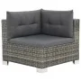 Garden furniture set 10 pieces and gray synthetic rattan cushions by vidaXL, Garden sets - Ref: Foro24-44426, Price: 1,00 €, ...