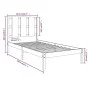 Solid wood bed frame 75x190 cm by , Beds and slatted bases - Ref: Foro24-3105560, Price: 84,00 €, Discount: %