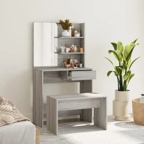 Sonoma-graues Waschtischset 74,5 x 40 x 141 cm von , Schlafzimmerkommoden - Ref: Foro24-3114145, Preis: 91,95 €, Rabatt: %
