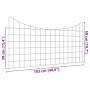 Juego de Cercas para Estanque 5 pcs Verde 100 x 50 cm Acero en Paneles de vallas | Comprar online en Foro24