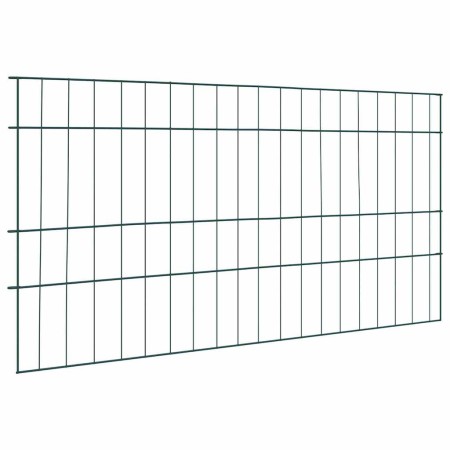 Juego de Cercas para Estanque 5 pcs Verde 100 x 50 cm Acero en Paneles de vallas | Comprar online en Foro24